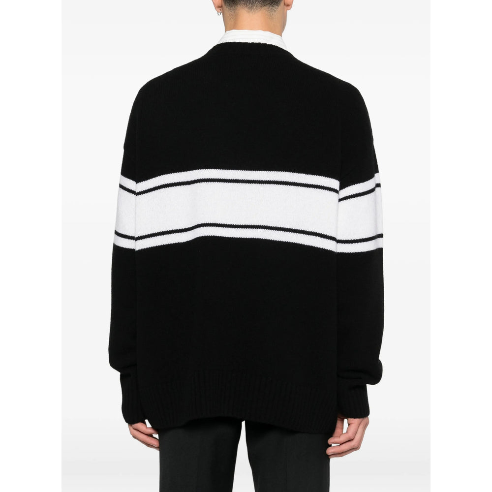 Amiri Sweaters - Black, White | d416a541ff01068407bae8dd47fb6d792a7ff9ee