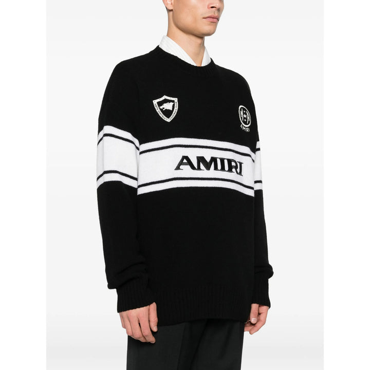 Amiri Sweaters - Black, White | 3ad72d760cd78a0802c823c8eed5ba30a28b1f53