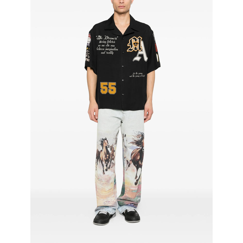 Amiri Shirts - Black | 731263ee12eaeab82bf8290449a126ac549f5017