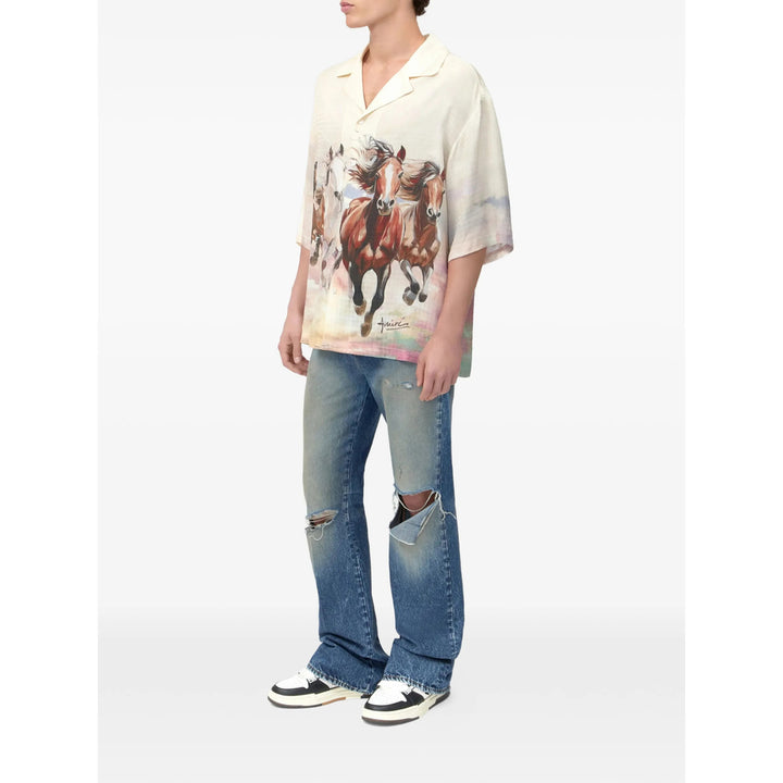 Amiri Shirts - Neutral, Brown | 1f22252faf010923c9109129cb9e181104fd3337