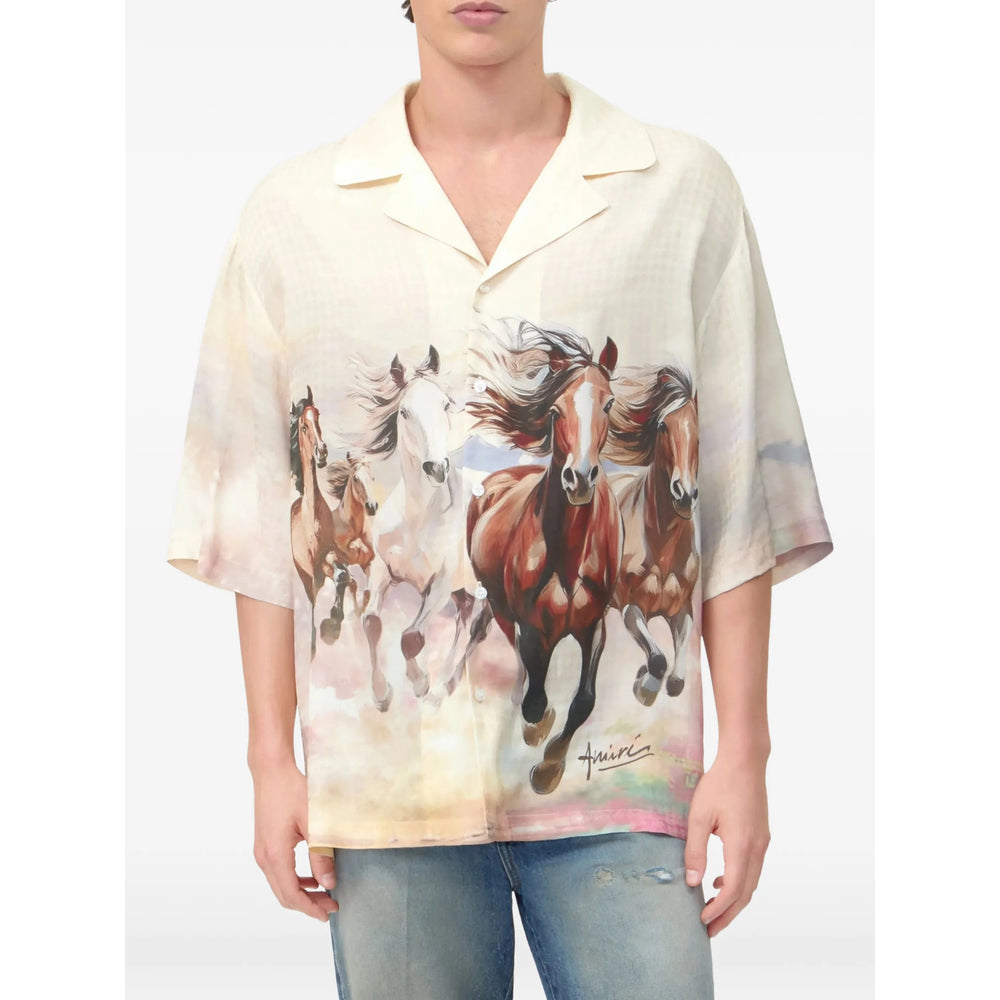 Amiri Shirts - Neutral, Brown | 89d85848566395b69a6ebfa57ee83e8022ba9c54