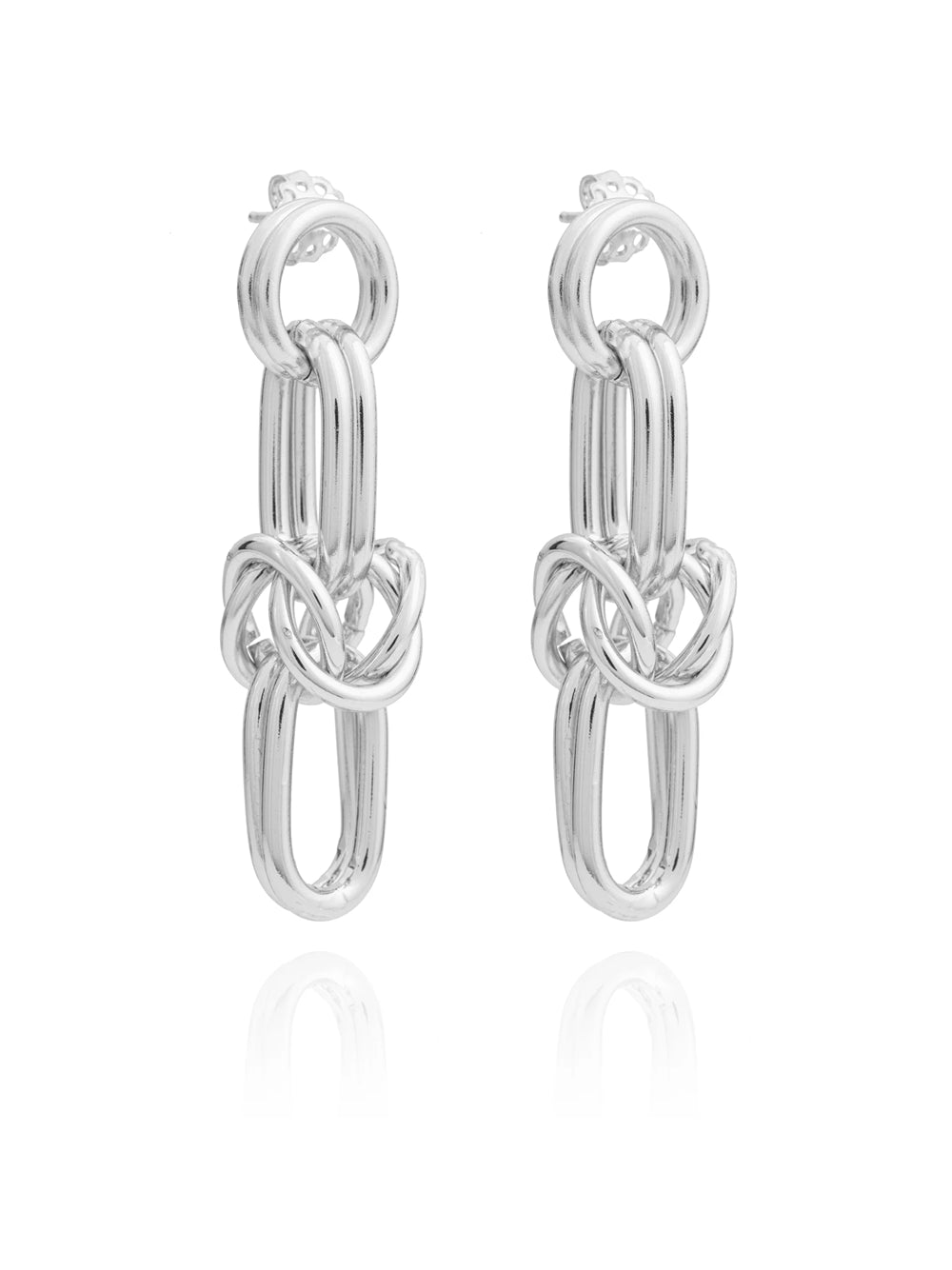 Earring cecile silver