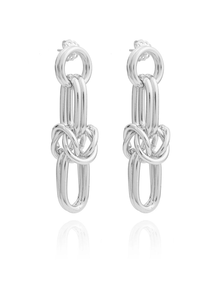 Earring cecile silver