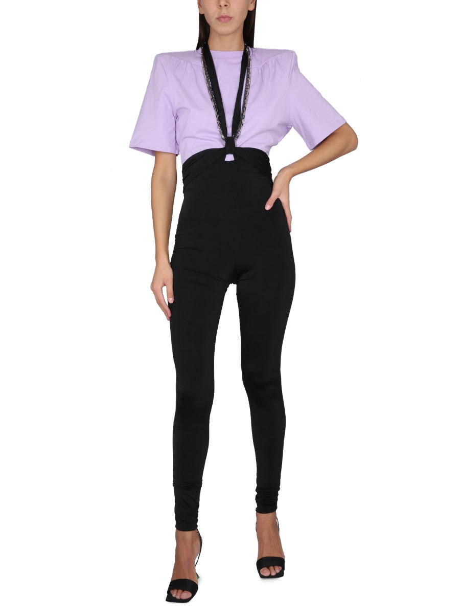 The Attico T shirts - Lilac | Wanan Luxury