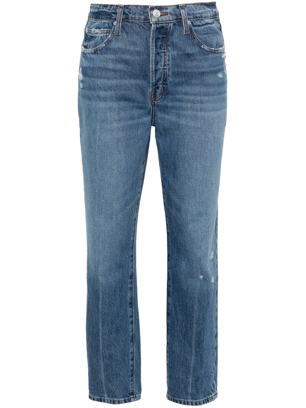 Mid-rise boyfriend jeans by Le Mec