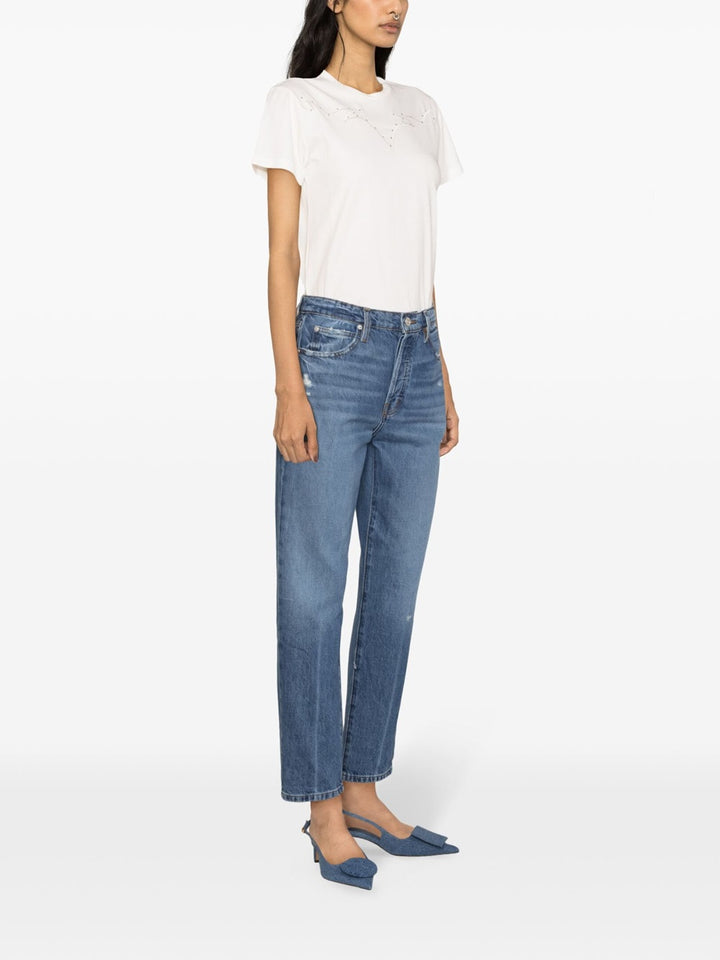 Mid-rise boyfriend jeans by Le Mec