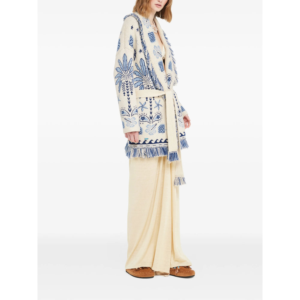 Alanui Sweaters - Neutral, Blue | 4105b8b927f6c33c29975a1d0c2f3eafe0b8e16b