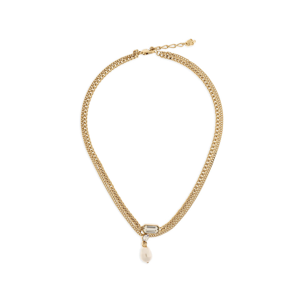 Alexander Mcqueen Jewellery - Gold, White | 7d3ce0214c7ab01314c3eec2ddac4516861b0307