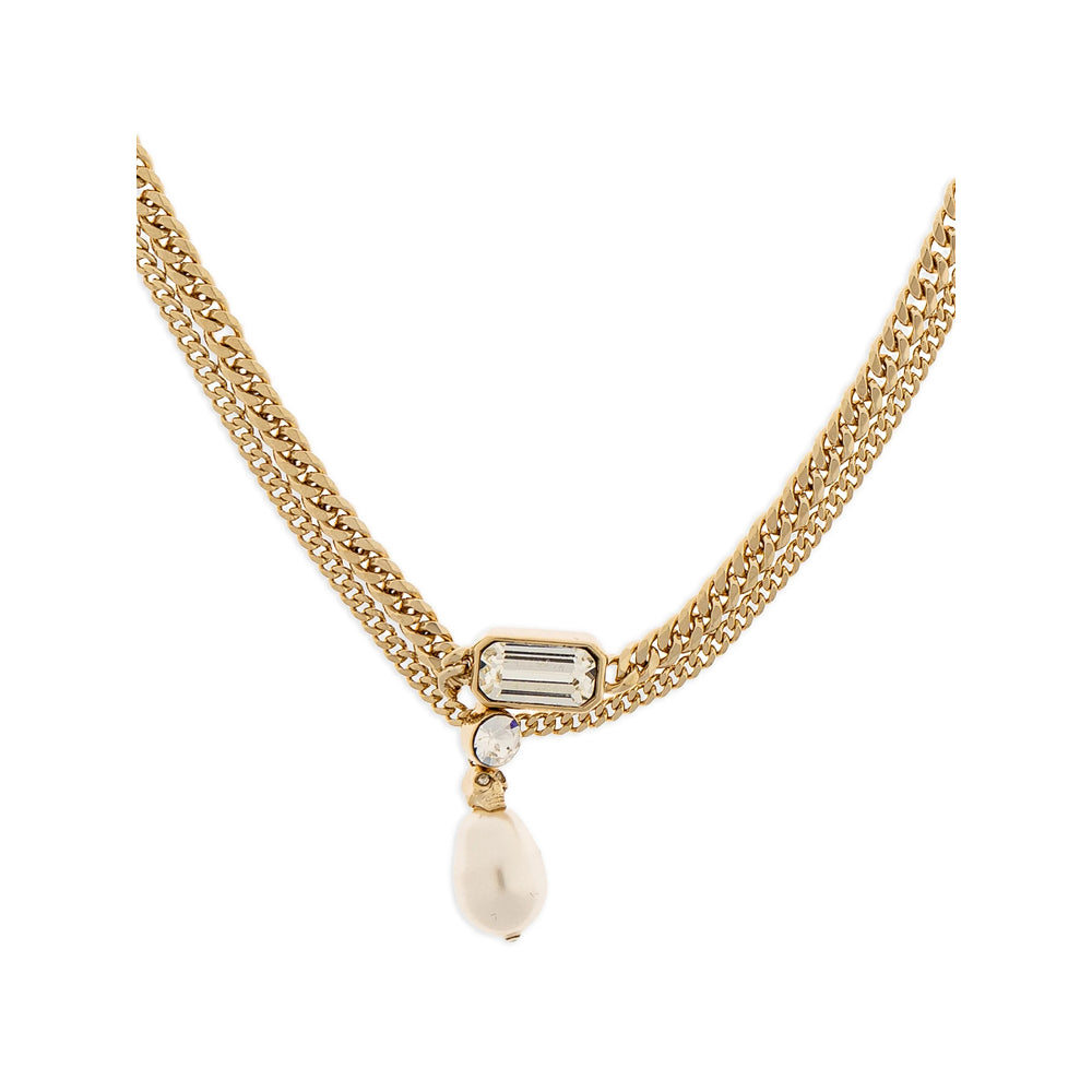 Alexander Mcqueen Jewellery - Gold, White | 900d17c743a5f298eb8e20d7b21802765f8e3929