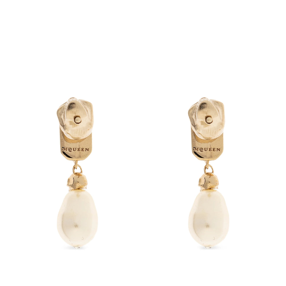 Alexander Mcqueen Jewellery - Gold, White | 3db6ba5a1c7bfdb567430c4a8b81e09753580cc4