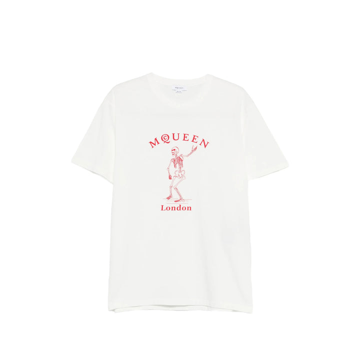 Alexander Mcqueen T Shirts - White | 12e0fbd1f1d4e26910a76480dad882006c3596fc