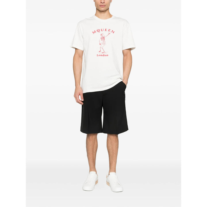 Alexander Mcqueen T Shirts - White | 7aa3719e21ee7a29f746de93fc1cc980d728b2e8