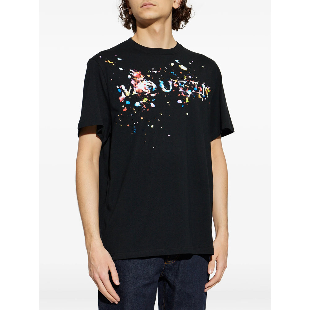 Alexander Mcqueen T Shirts - Black | 6818787444f543b1249ca4be66f3d9ace9083ec3