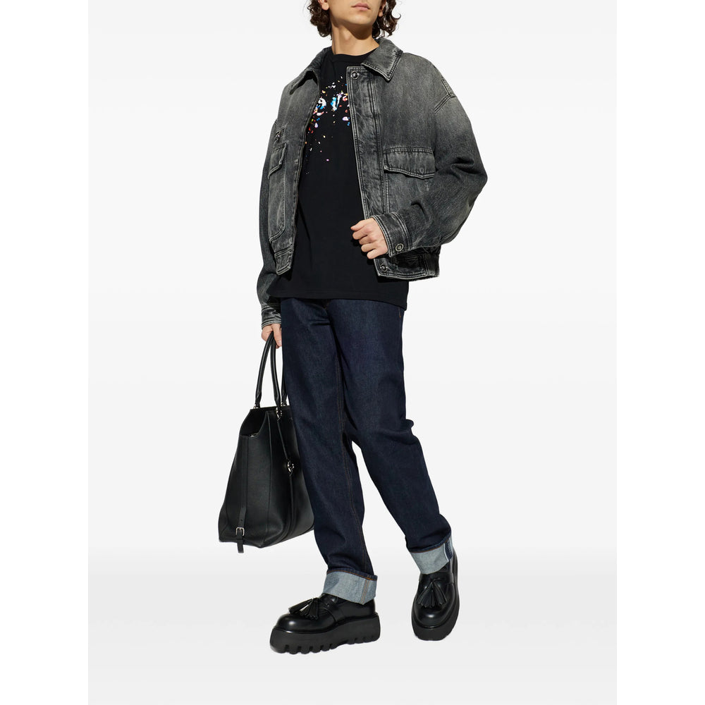 Alexander Mcqueen T Shirts - Black | c5a33c57fc0dbbd4b8ffe8ac731193dcb1874c16