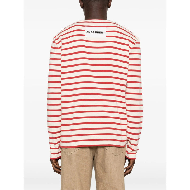 Jil Sander Sweaters - Neutral, Red | 09f134f98e8d0d77656fd17ea822a4224ae82dd7