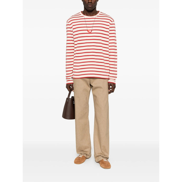 Jil Sander Sweaters - Neutral, Red | 130a4b57b6df4ab48c5d11bd5470468ee0c2a06f