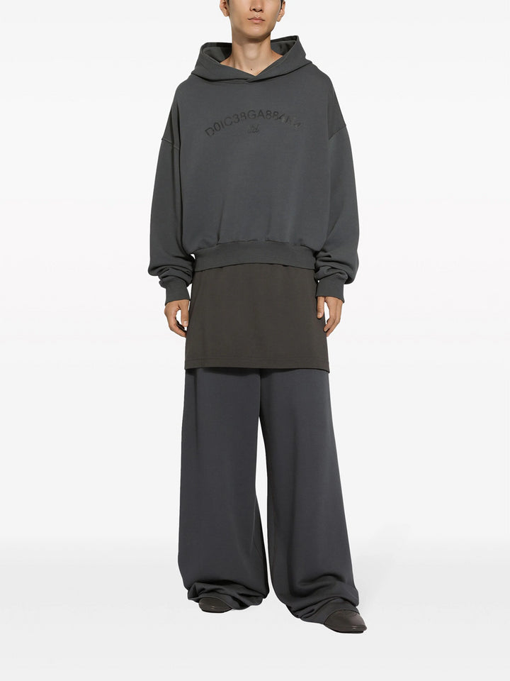 Wide leg track pants