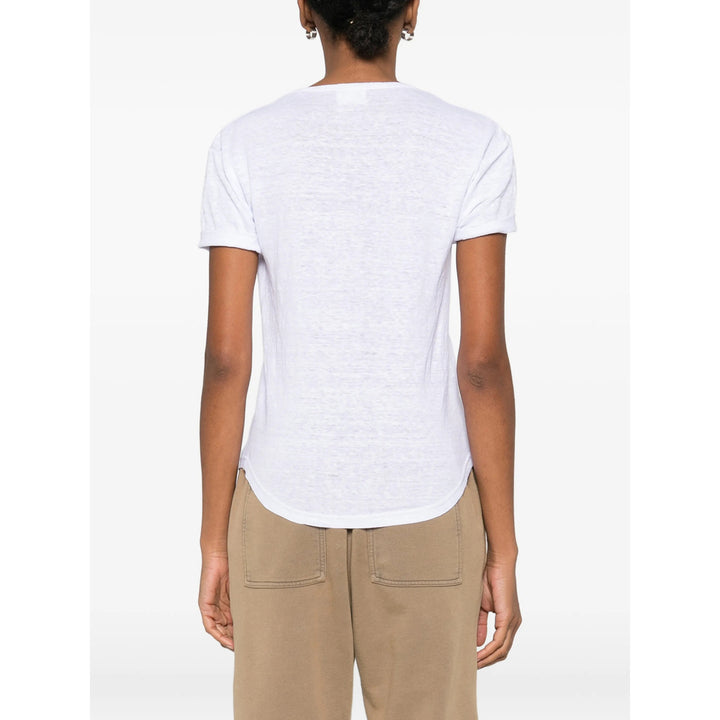 Marant ÉToile T Shirts - White | cc99e3a0549743a7106b4132cc6b1284c7b2d057