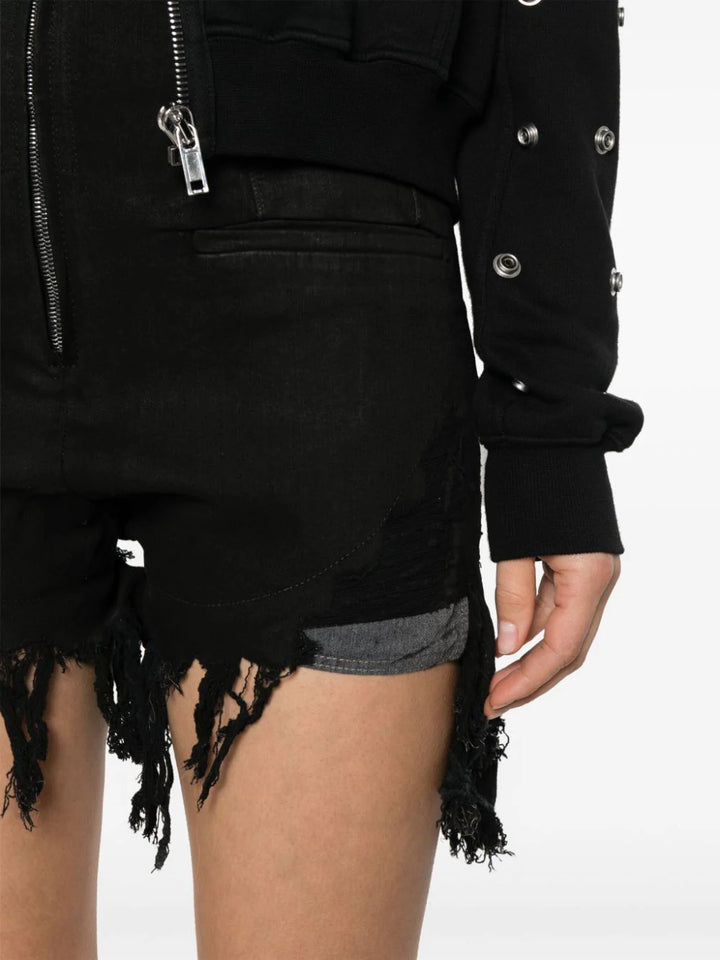 Lido Dirt mini-shorts