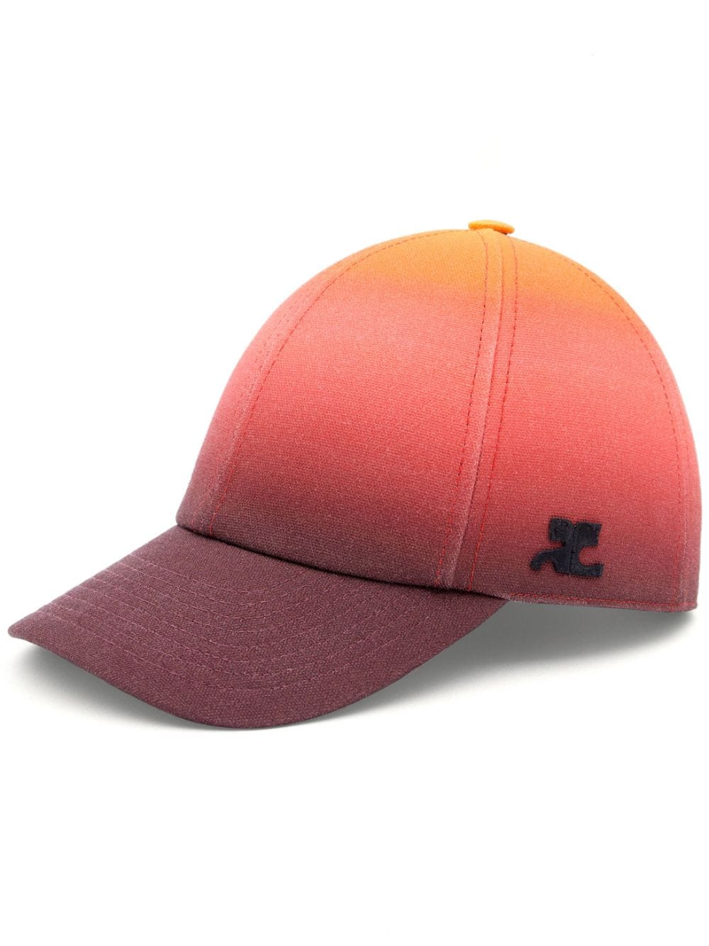 shaded effect cotton cap