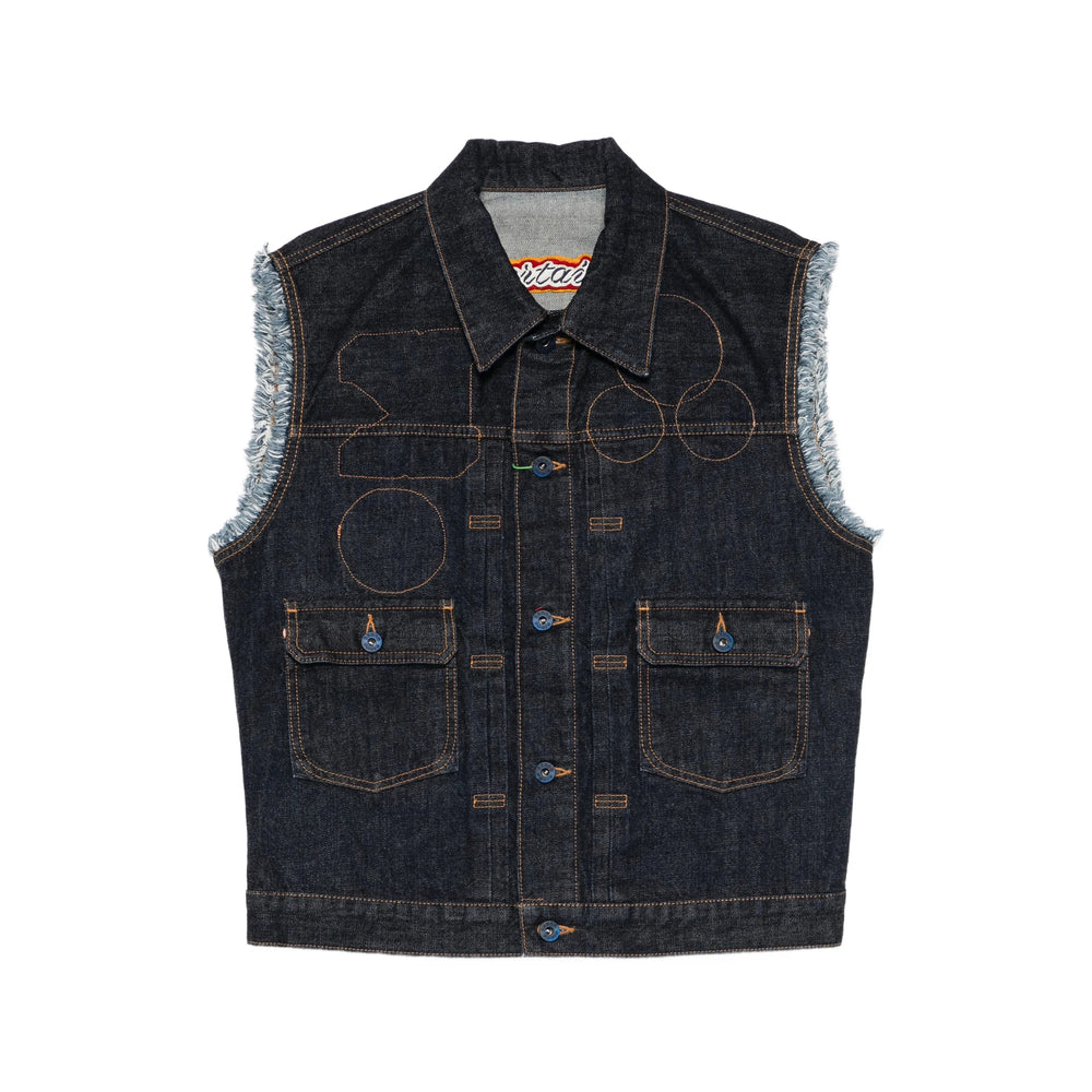 Kenzo Outwear Waistcoats - Blue | c59b8facfd1bf3ce1037a8355762c8fe1bcf8cb0
