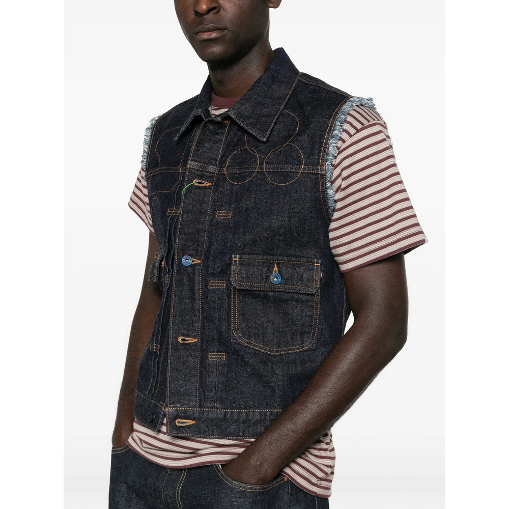 Kenzo Outwear Waistcoats - Blue | 2a5e4af5b36cca977c3f164a9a998422aff2bcd5