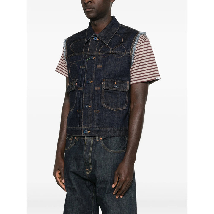 Kenzo Outwear Waistcoats - Blue | 9fa6b62fc063024dc671a4379ee7d21bddc93267