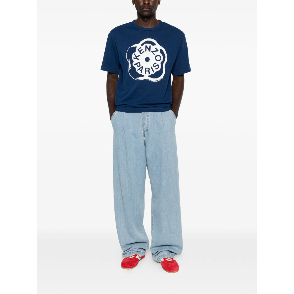 Kenzo T Shirts - Blue | e607de23f6985020fbf2ecffeeb9fd6a5dff7d39