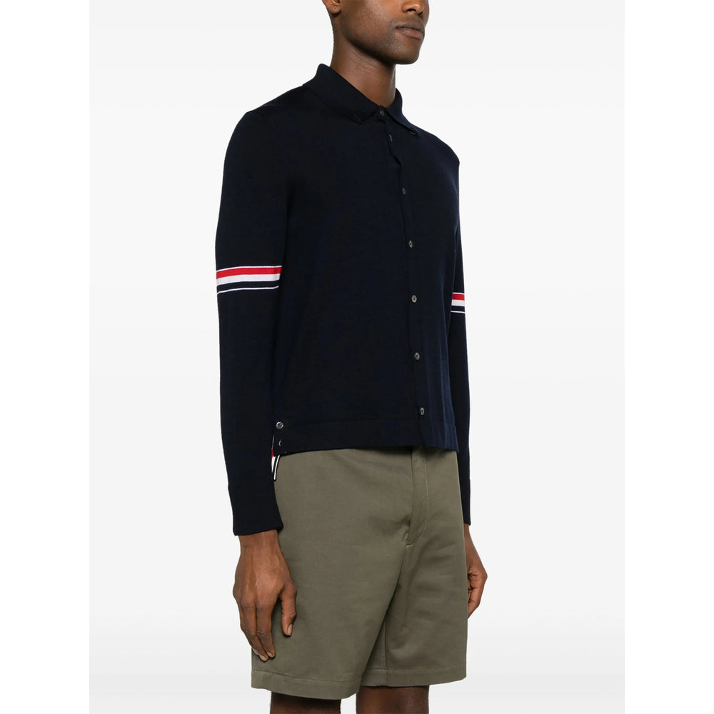 Thom Browne Shirts - Blue | 02b3b651cee8f48e0893267aaf4191f688636970