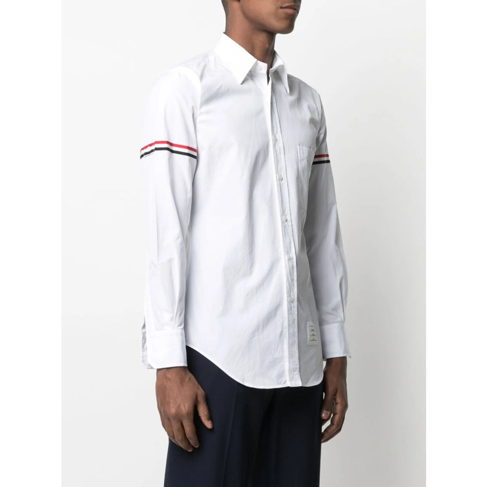 Thom Browne Shirts - White | 4b92134ff2aa0fbadb1a54d2641af80149b5b2de