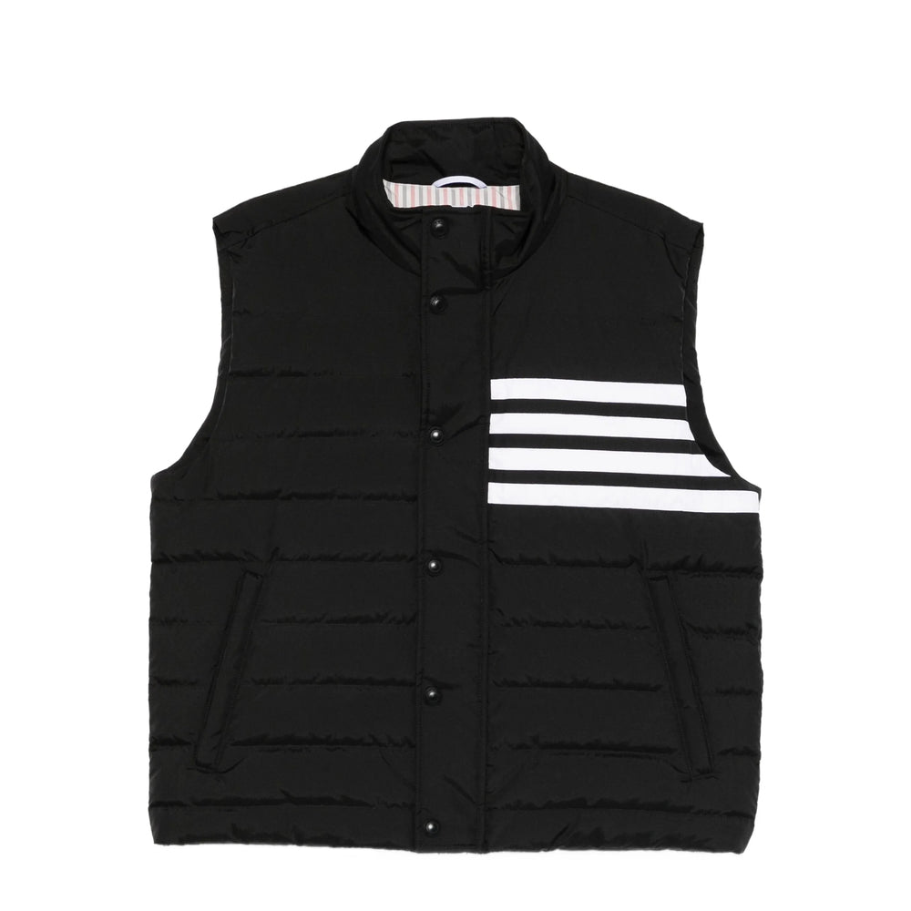 Thom Browne Outwear Waistcoats - Black | e5f2a84eb22483556bc7877a45cac2590b35c33b