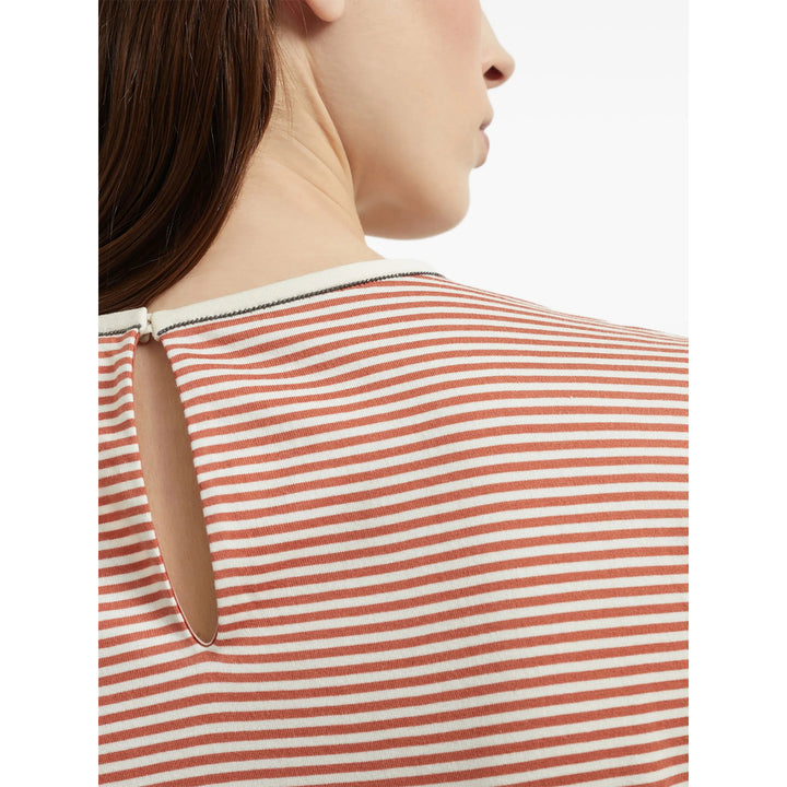 Brunello Cucinelli T Shirts - Orange | 6e06e3063b93cd21f2bbf331459341a0f905fa51