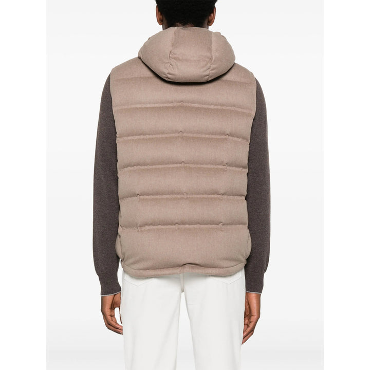 Brunello Cucinelli Outwear Waistcoats - Brown | 3aa63e1f46e1daa8d9f1b2a451fdf9f41c01c795