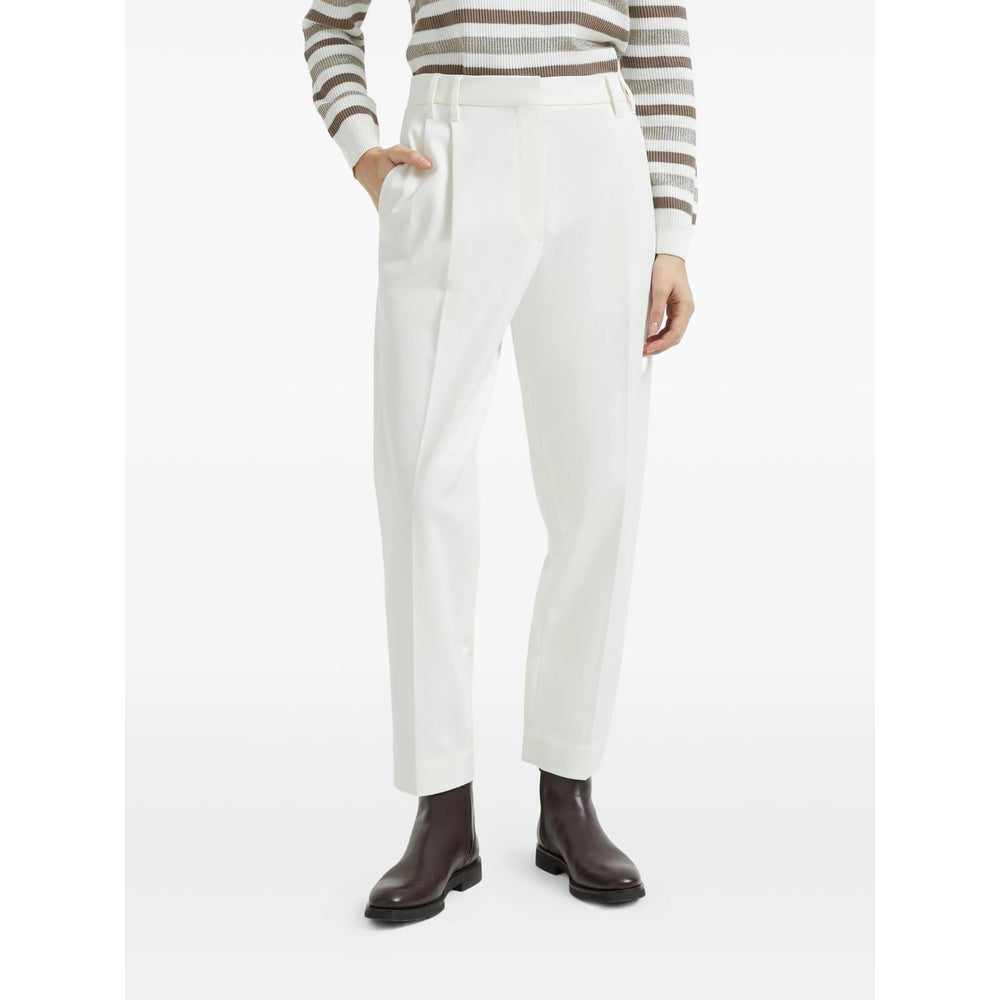 Brunello Cucinelli Pants - White | 9adf6aab9fbbcc8bb53992e6091f809f1b155b32