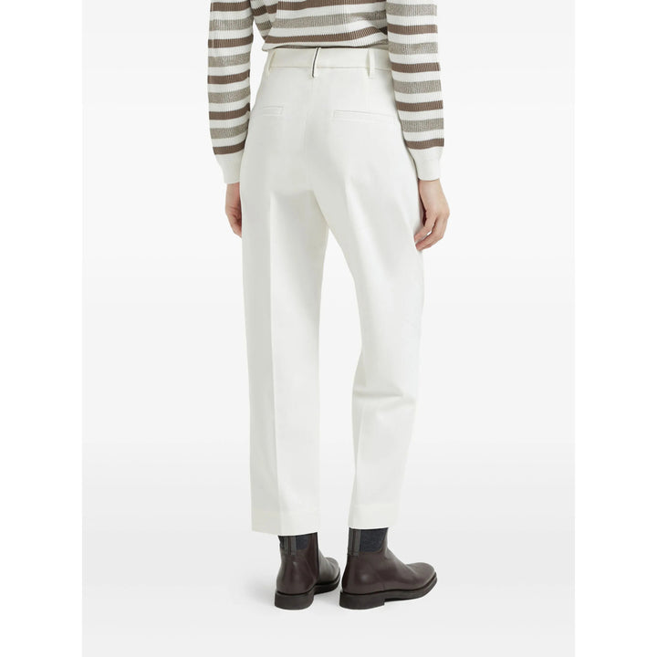 Brunello Cucinelli Pants - White | 6d5aaf9a7212b443a7a699414ce7f3ac5c8ca8fc