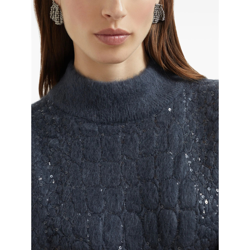 Brunello Cucinelli Dresses - Blue | 51b7a84ca4d89f013cecf56fcca223422d9c5414