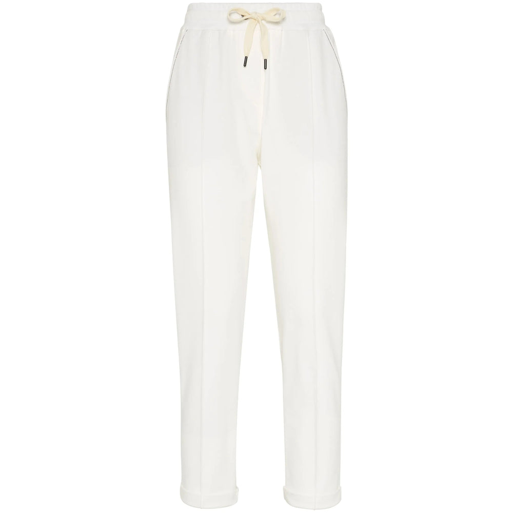 Brunello Cucinelli Pants - White | 35d12c51d45fce37b62cd94d48391629fe0b716a