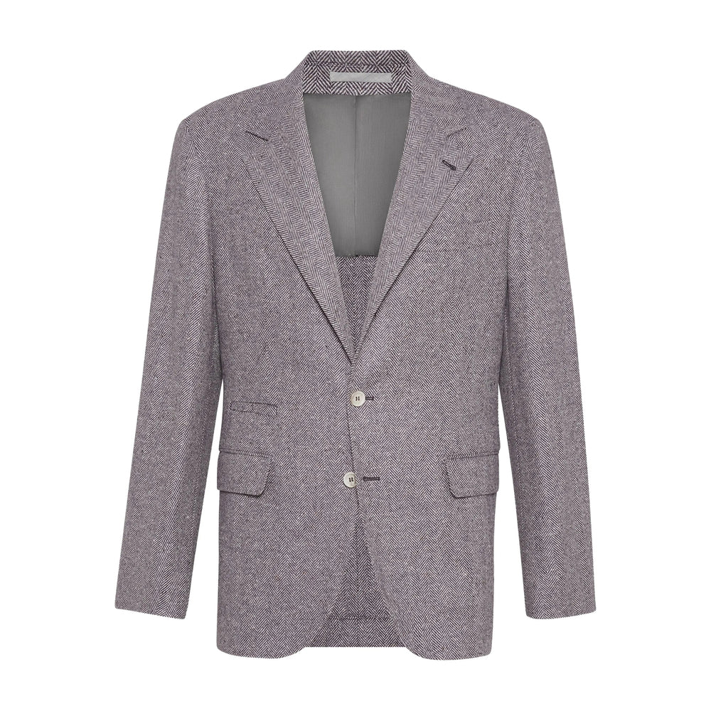 Brunello Cucinelli Jackets - Purple | 1beab8e2bb4857d738b3e0ffc5c678329d6d1785