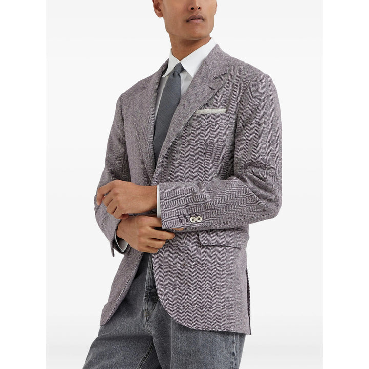 Brunello Cucinelli Jackets - Purple | 67fde6151f46ea856663d866f9ea7cded68539b8