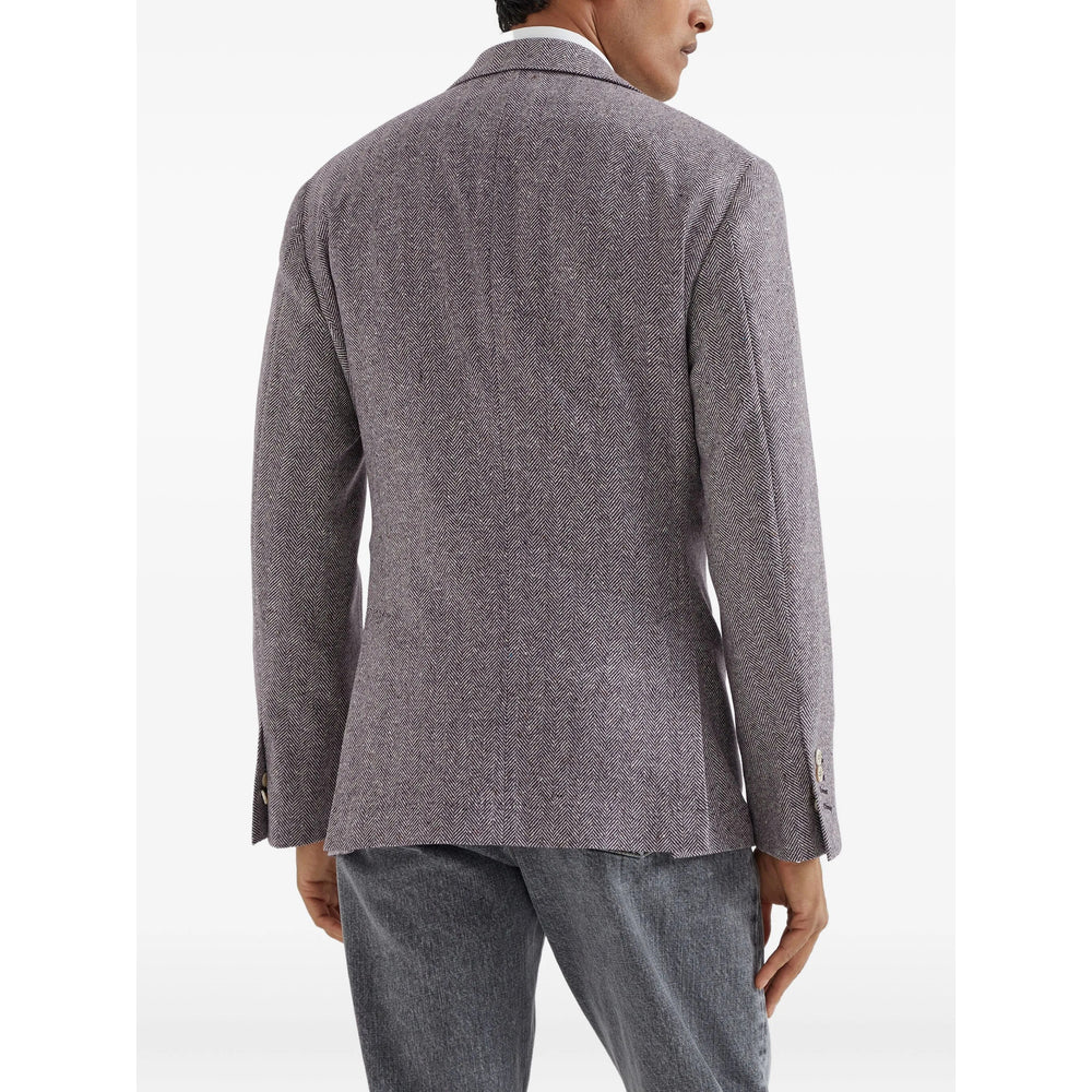 Brunello Cucinelli Jackets - Purple | 0d06f5ab7150241ed12362f02120bd622ecb0c43