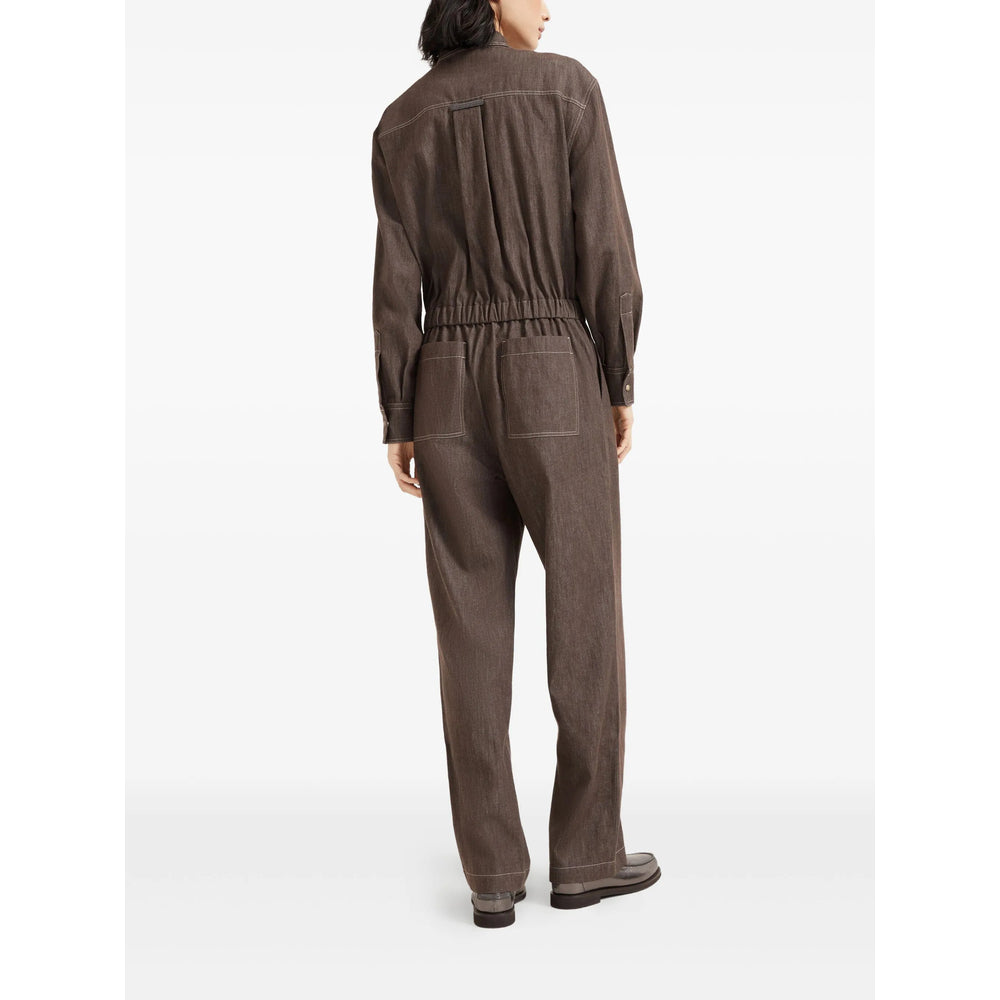 Brunello Cucinelli Jumpsuits - Brown | 1918f61c4c037e285d68de1a4b70d465e35b0f18