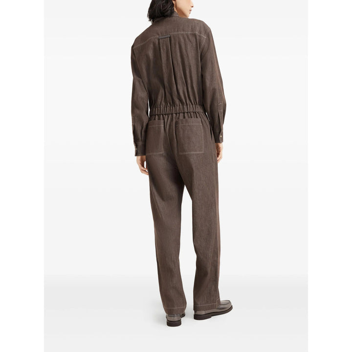 Brunello Cucinelli Jumpsuits - Brown | 1918f61c4c037e285d68de1a4b70d465e35b0f18