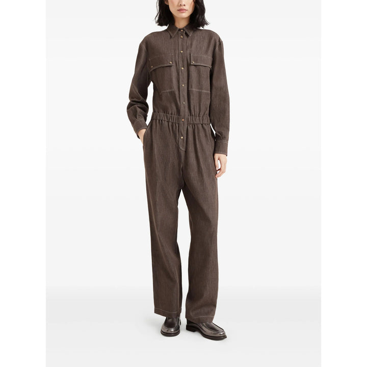 Brunello Cucinelli Jumpsuits - Brown | ca3aa639216624c9a1c8d5da75629da6ebd0a95a