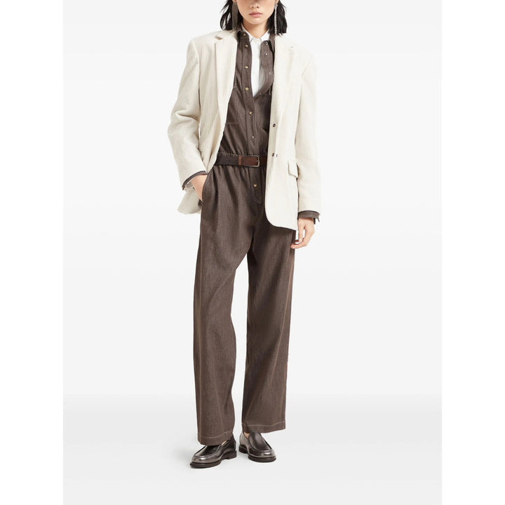 Brunello Cucinelli Jumpsuits - Brown | 91292c30b6eed8e9cc8fd8b2c944bf9745b91bf2