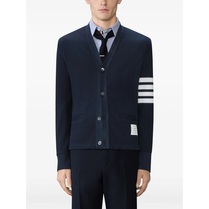 Thom Browne Sweaters - Blue, White | f371ea2e3191e8787268762d32dac768adcda5d9