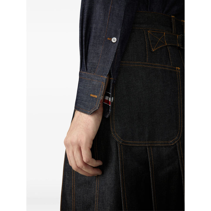 Thom Browne Shirts - Blue | 22c9cdda809741b0304b6df22d8b46c486ff6106