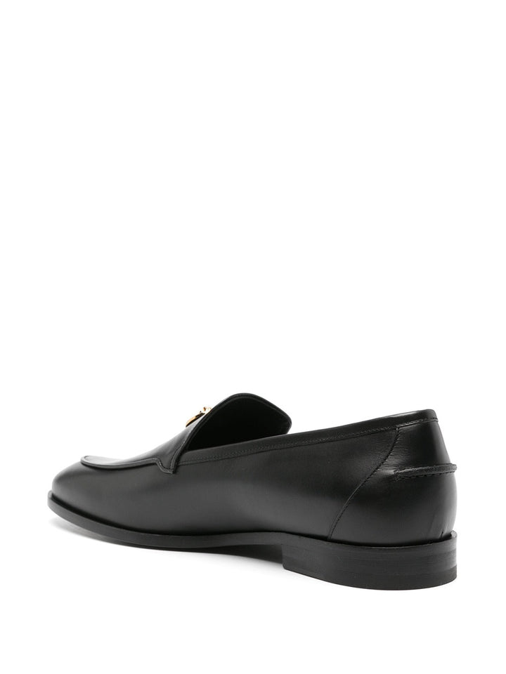 Loafers with Medusa plaque