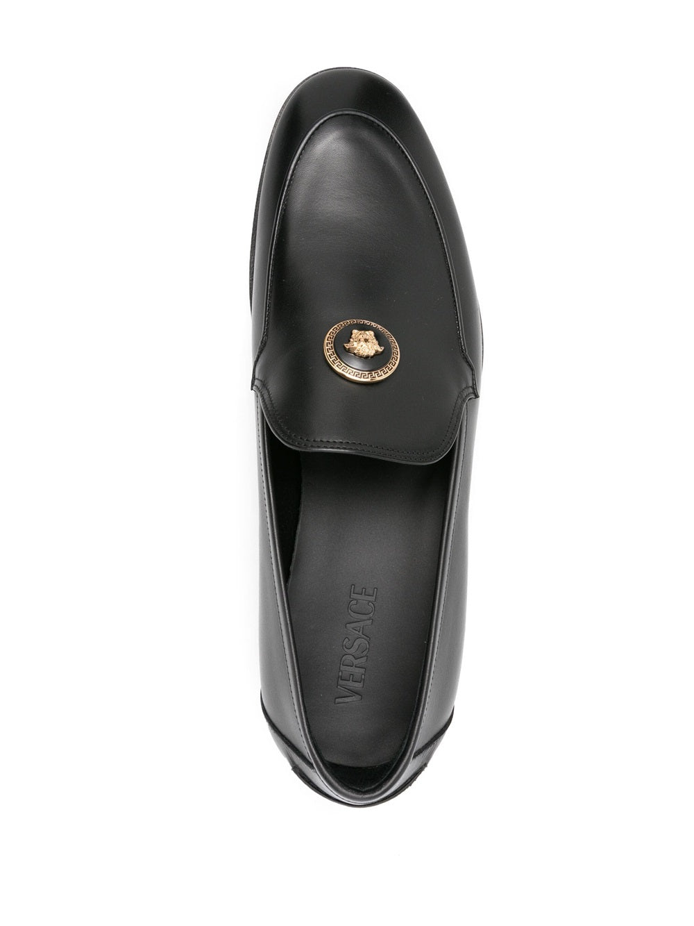 Loafers with Medusa plaque