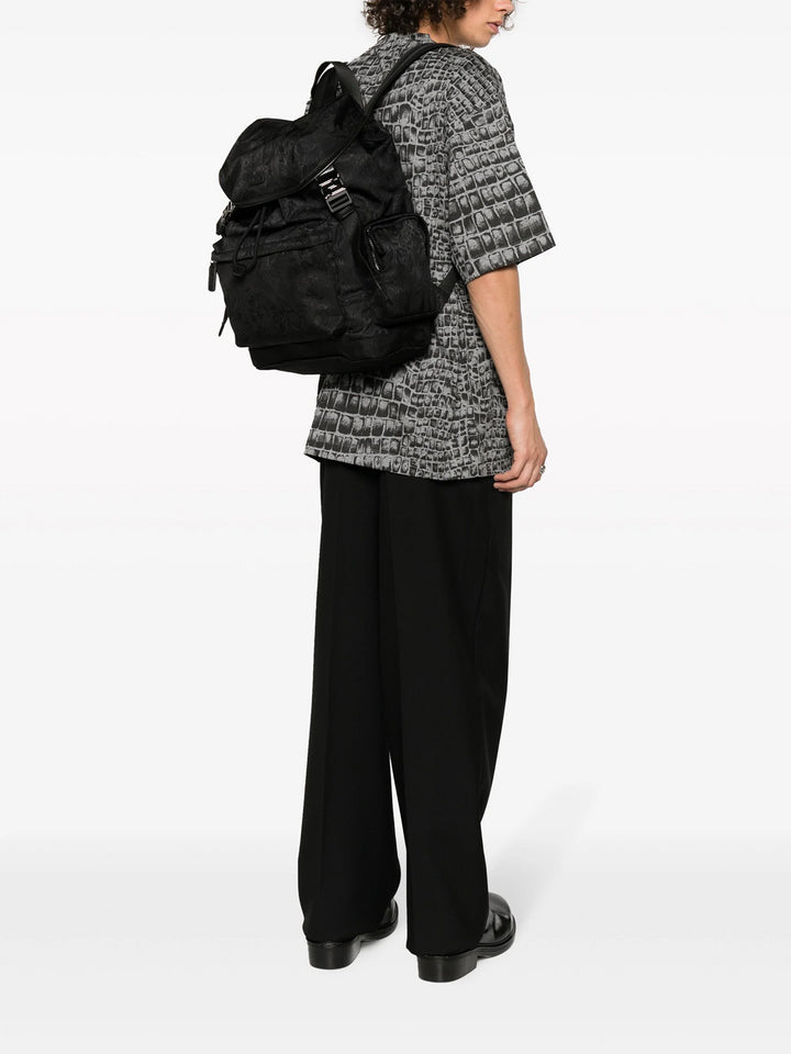 Neo Nylon jacquard backpack