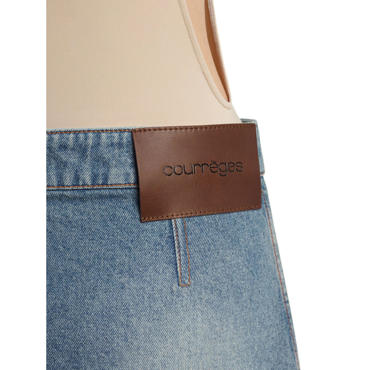 CourrèGes Skirts - Blue | faf2f398571c02c32c9b74512000fe8e15af3ccd